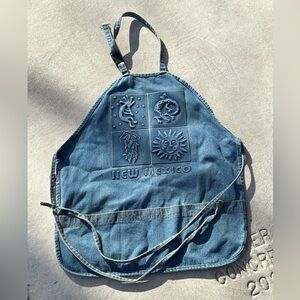 Vintage Denim Apron union made